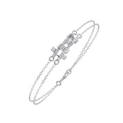 Stylish Diamond Chain Bracelet