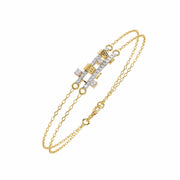 Stylish Diamond Chain Bracelet
