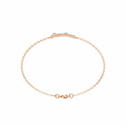 Stylish Diamond Chain Bracelet