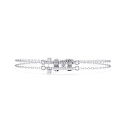 Stylish Diamond Chain Bracelet