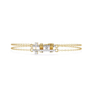 Stylish Diamond Chain Bracelet