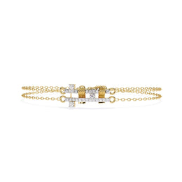 Stylish Diamond Chain Bracelet