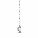 Diamond Bezel Necklace