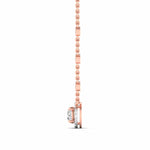Diamond Bezel Necklace