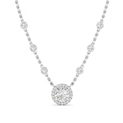 Diamond Bezel Necklace