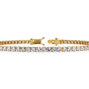 Elegant Round Diamond Tennis Bracelet
