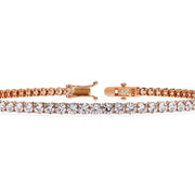 Elegant Round Diamond Tennis Bracelet