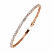 Elegant Round Diamond Tennis Bracelet