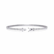 Elegant Round Diamond Tennis Bracelet