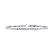 Elegant Round Diamond Tennis Bracelet