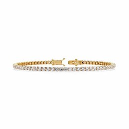 Elegant Round Diamond Tennis Bracelet