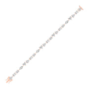 90 Pointer Multi-Shape Diamond Tennis Bracelet
