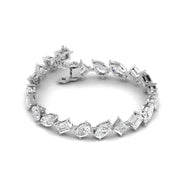 Multi-Cut Lab Grown Diamond Bracelet