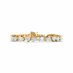 90 Pointer Multi-Shape Diamond Tennis Bracelet