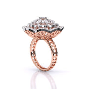 Petal Bloom Diamond Ring