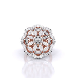 Petal Bloom Diamond Ring