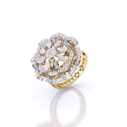 Petal Bloom Diamond Ring