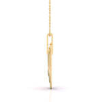 Diamond Circlet Chain Pendant
