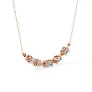 Diamond Cluster Necklace