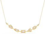 Diamond Cluster Necklace
