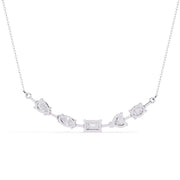 Diamond Cluster Necklace