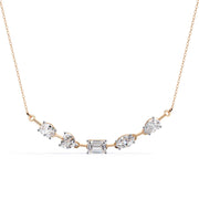 Diamond Cluster Necklace