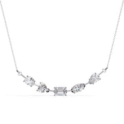 Diamond Cluster Necklace