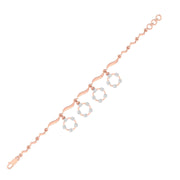 Diamond  Dangle Bracelet