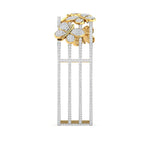Diamond Embellished Gold  Bracelet