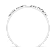 Diamond Embellished Gold  Bracelet