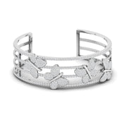 Diamond Embellished Gold  Bracelet