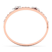 Floral Diamond Bangle