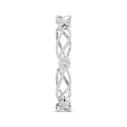 Eternal Bloom Floral Diamond Bangle