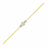Diamond Flower Bracelet