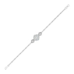 Diamond Flower Bracelet