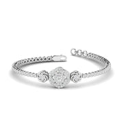 Diamond Flower Bracelet