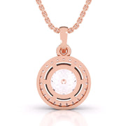 Diamond Halo Pendant