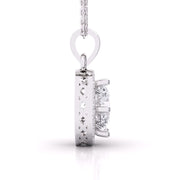 Diamond Halo Pendant