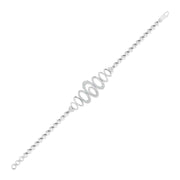 Diamond Oval  Bracelet