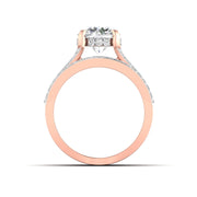 1.5 Carat Diamond Ring with Geometric Design