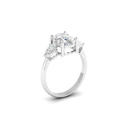 2.1 Carat Sleek-Style Diamond Ring