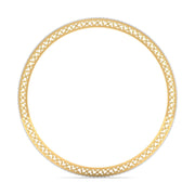 Minimalist Bezel Set Diamond Bangle