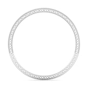 Minimalist Bezel Set Diamond Bangle