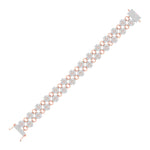 Clover Diamond Chain Bracelet