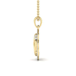 Divine OM Diamond Pendant