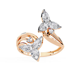 Twinkle Cluster Diamond Ring