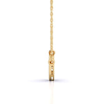 Double Strand Diamond Pendant