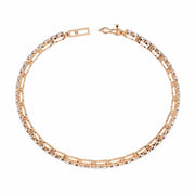 Twin Diamond Tennis Bracelet