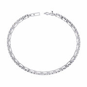 Twin Diamond Tennis Bracelet