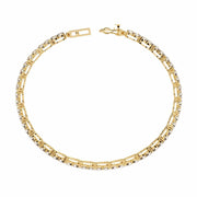 Twin Diamond Tennis Bracelet